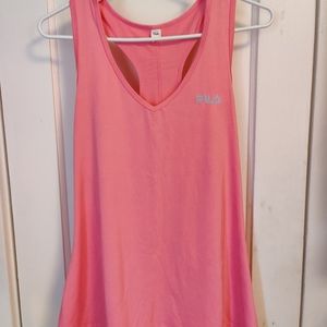 FILA Pink Racerback Tank Top